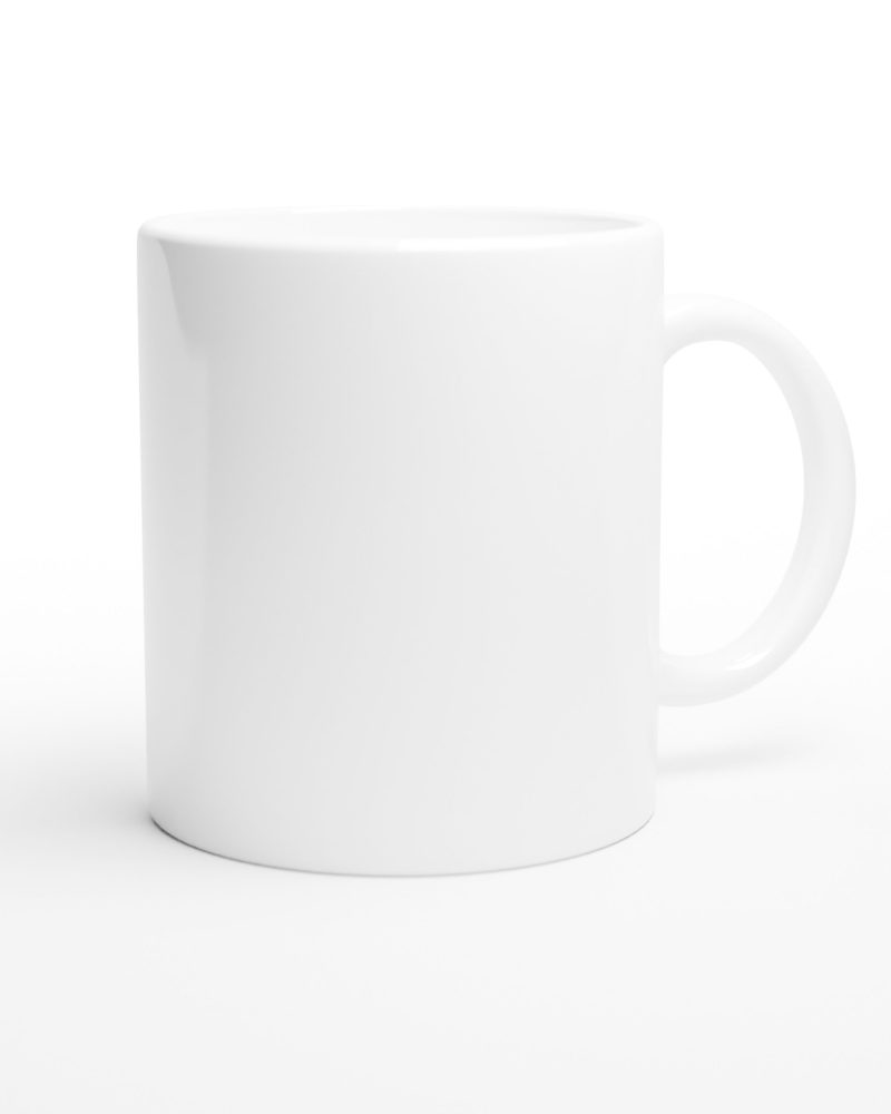 white coffee mug 11oz