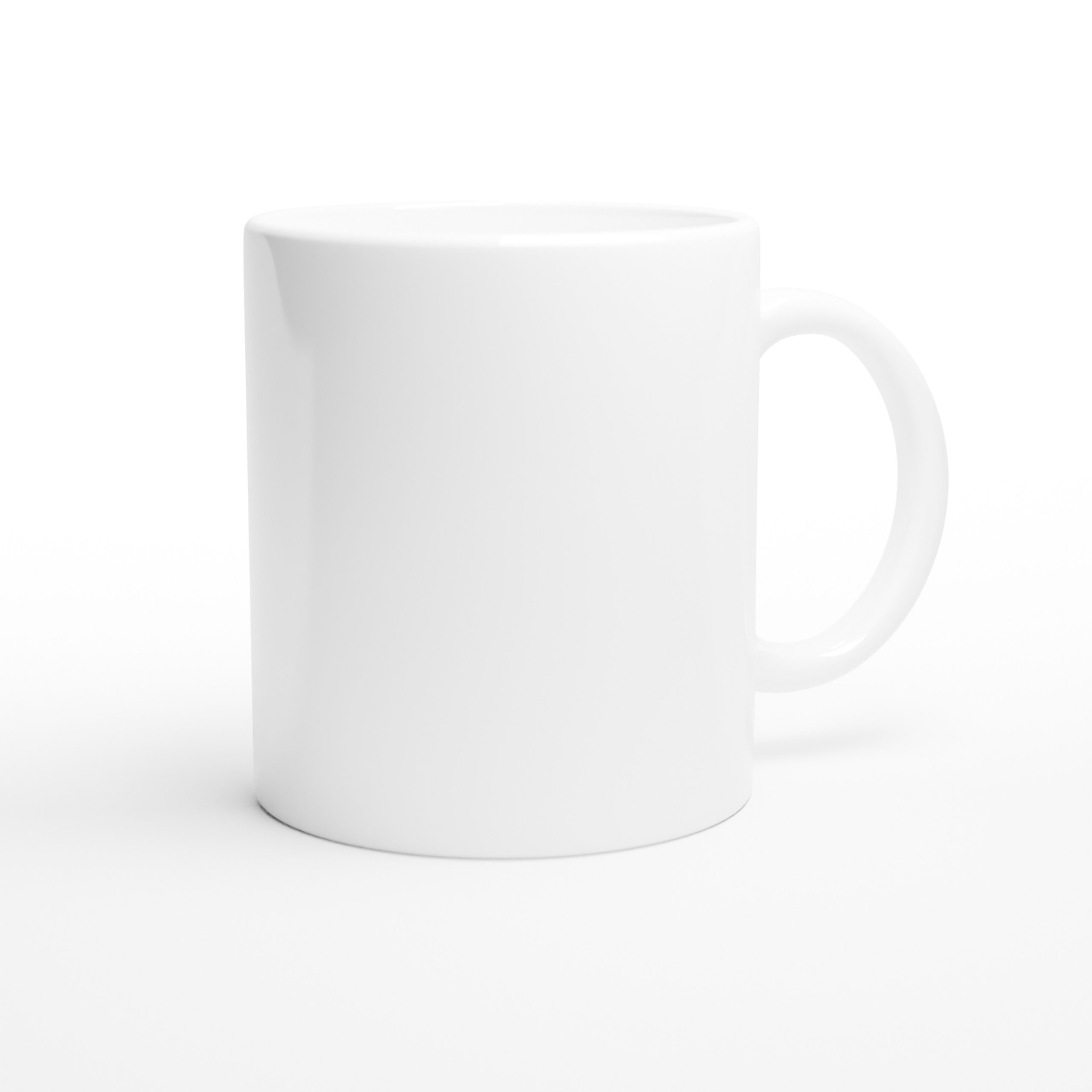 white coffee mug 11oz