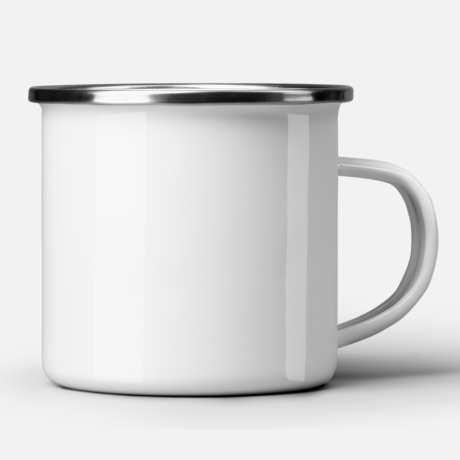 enamel mug