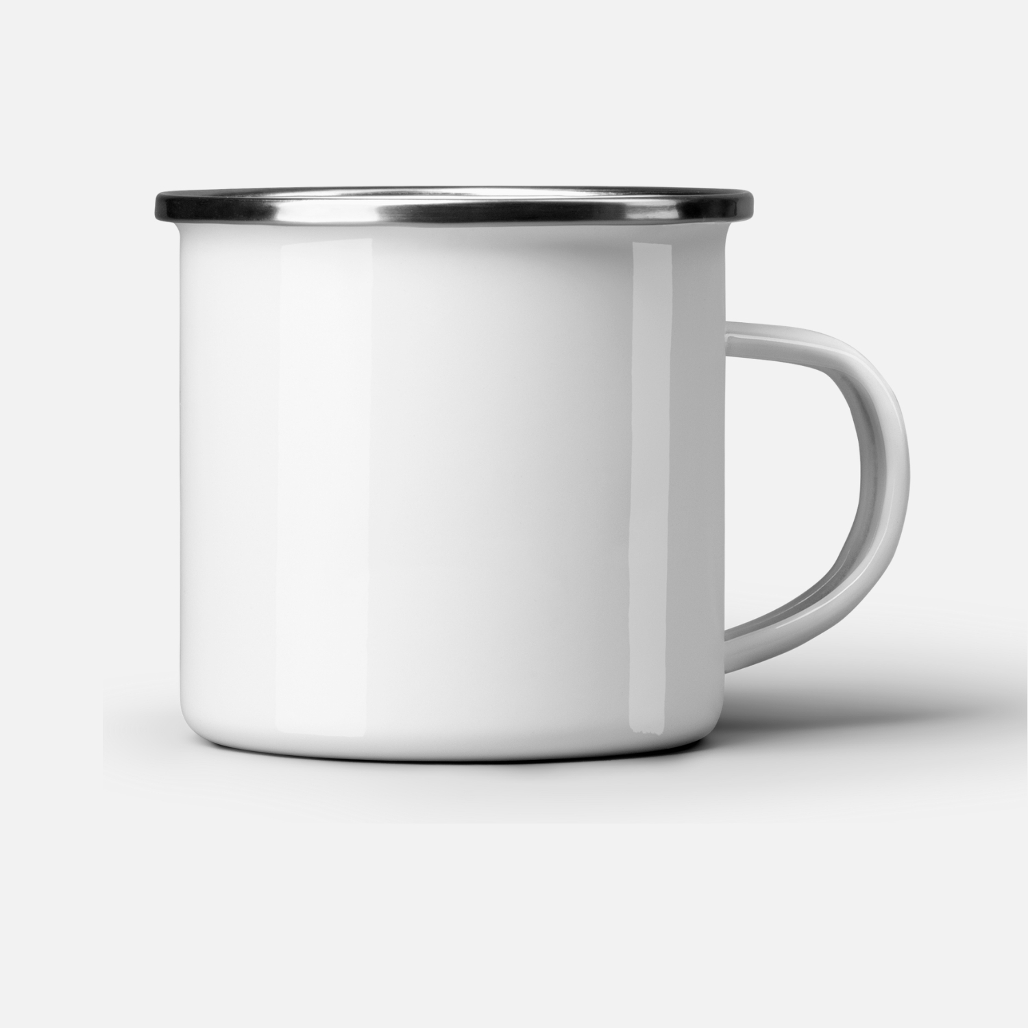 enamel mug