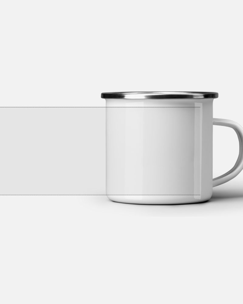 Panoramic Enamel Mug