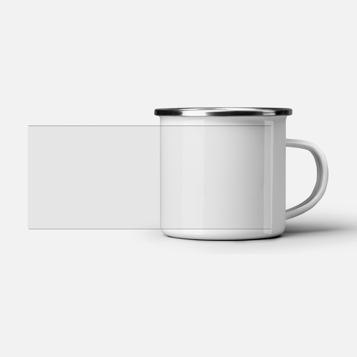 Panoramic Enamel Mug