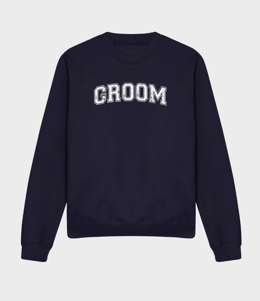 groom sweatshirt
