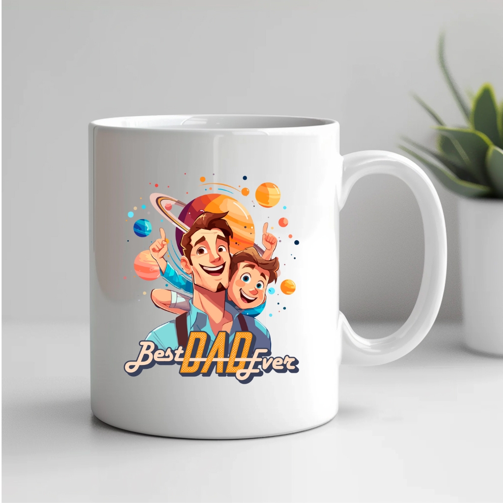 Best dad ever mug
