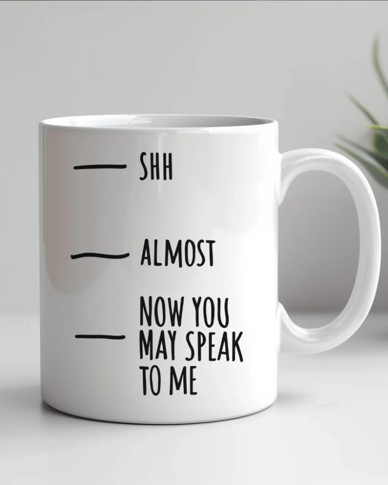 now you may speak mug