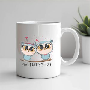 owl i need is you mug