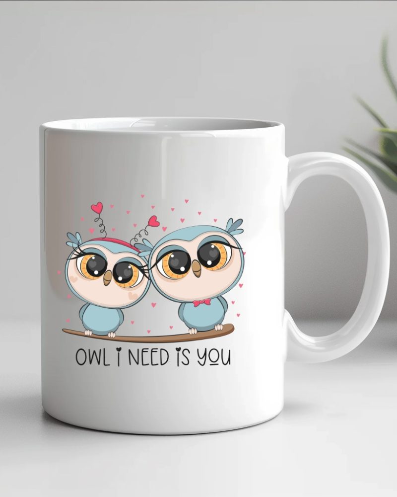 owl i need is you mug